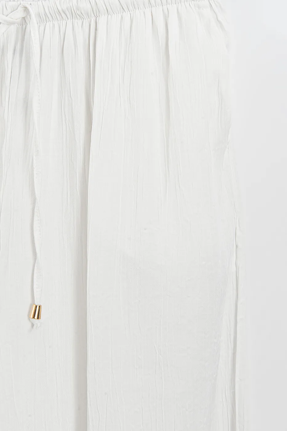 Bayan Beyaz Jogger Pantolon