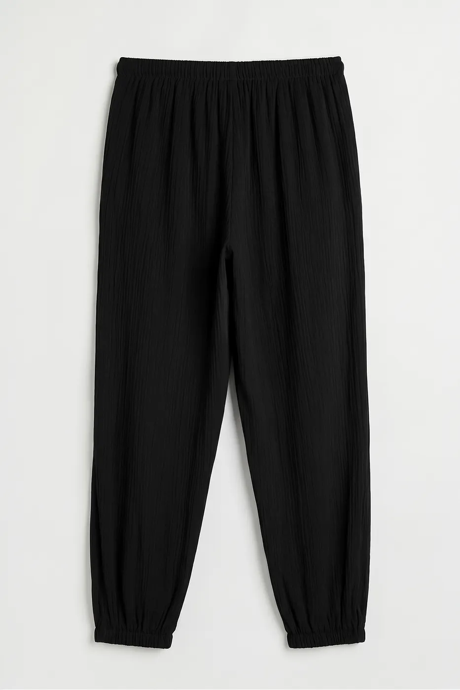 Bayan Siyah Jogger Pantolon