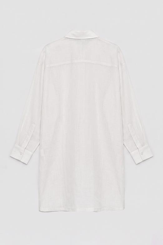 Tencel Oversıze Gömlek