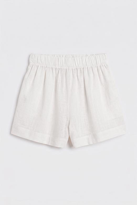Bayan  Tencel Oversıze Mini Şort
