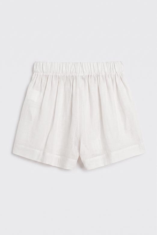 Tencel Oversıze Mini Şort