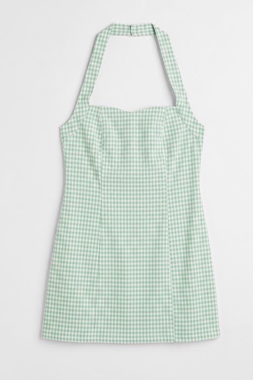 Halter Mini Elbise