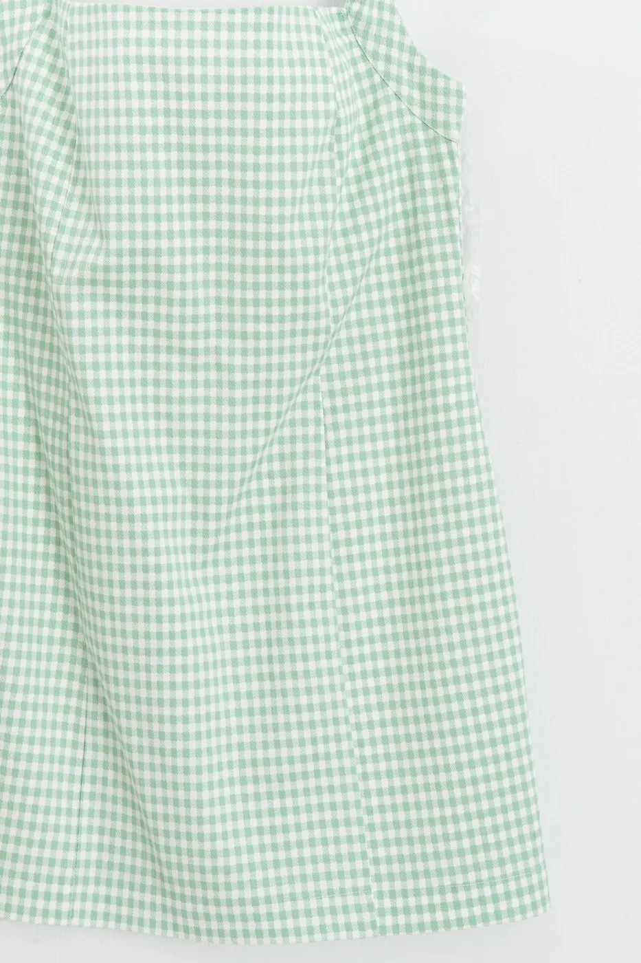 Bayan Yeşil Halter Mini Elbise