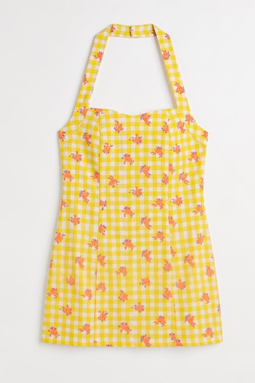 Halter Mini Elbise