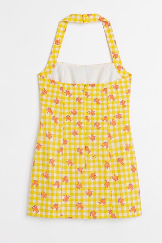 Halter Mini Elbise