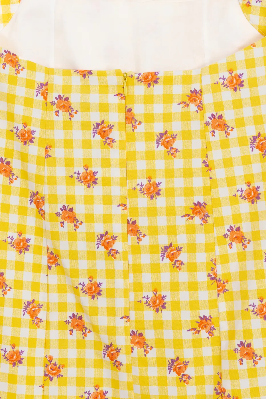 Bayan Sarı Halter Mini Elbise