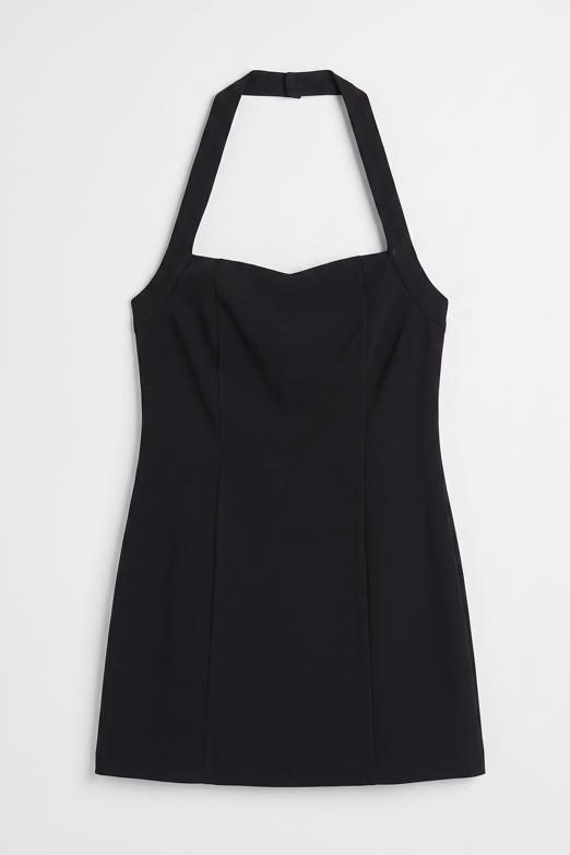 Halter Mini Elbise