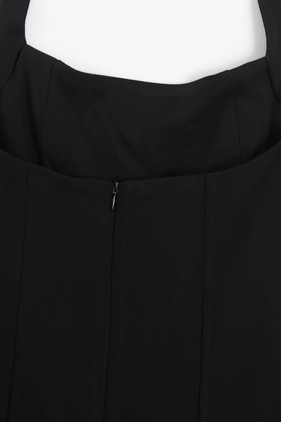 Bayan Siyah Halter Mini Elbise
