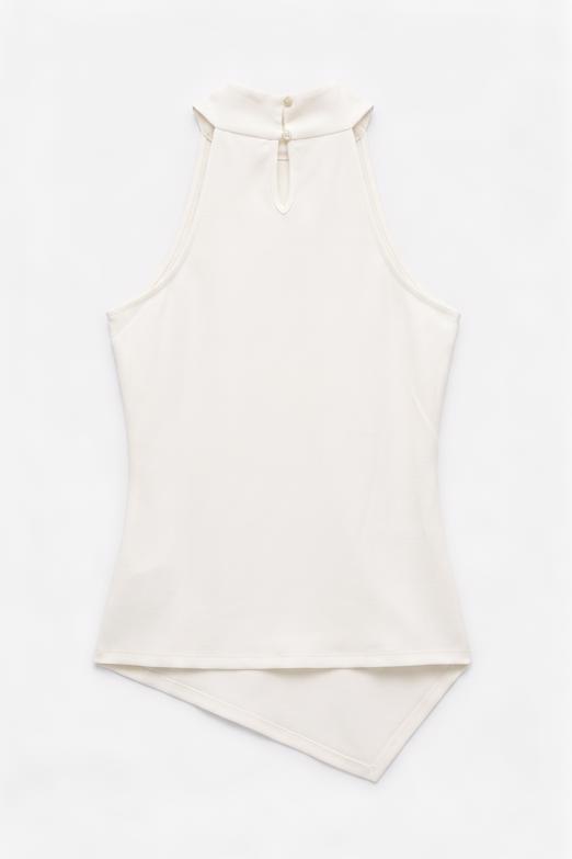 Dik Halter Yakalı Bluz