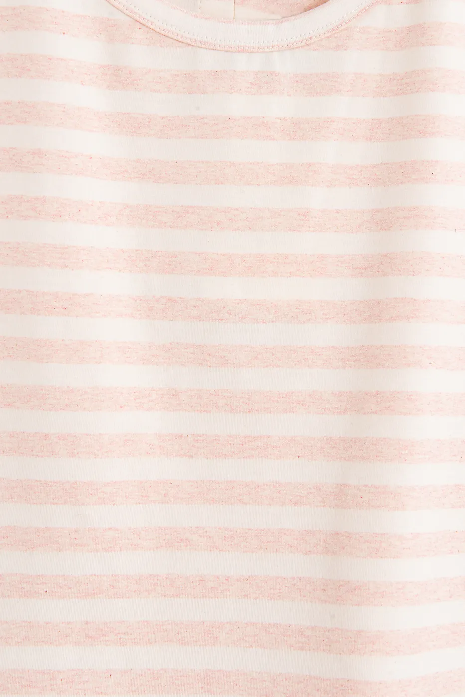 Bayan Pembe Kolsuz Çizgili Bluz