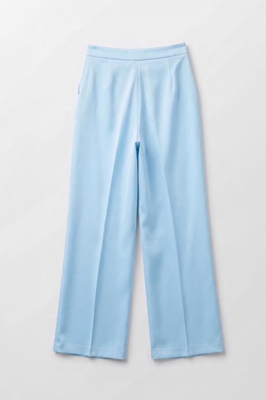 Cepli Plie Detaylı Plazzo Pantolon